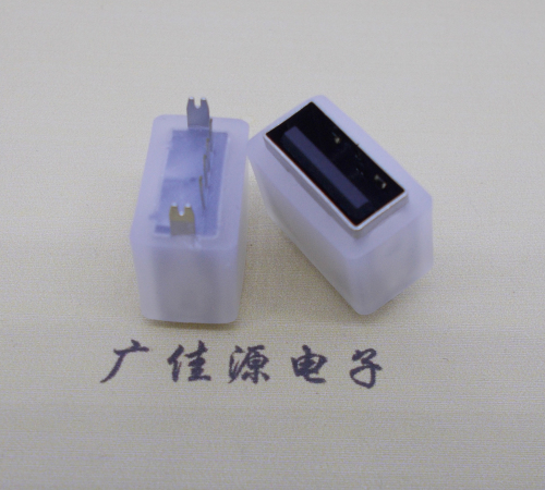 江苏USB连接器接口 10.5MM防水立插母座 鱼叉脚