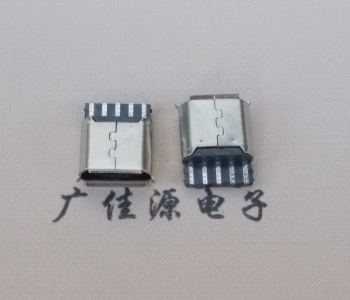 江苏Micro USB5p母座焊线 前五后五焊接有后背