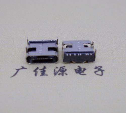 江苏Type-C8P母座卧式四脚插板连接器