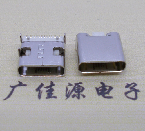 江苏卧式板上型Type-C16P母座H=8.3连接器