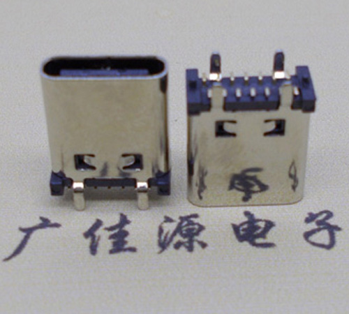 江苏立式贴板type-c14p母座长10.0mm