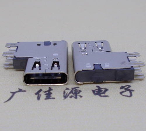 江苏type-c6p母座侧插加高连接器